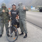 Tomík na cestách na kole do Gruzie a zpět