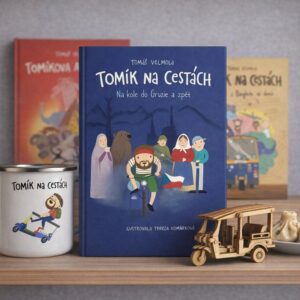 Tomík na cestách na kole do Gruzie a zpět